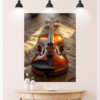 13 2 Wooden Violin
