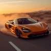 Orange McLaren 720S