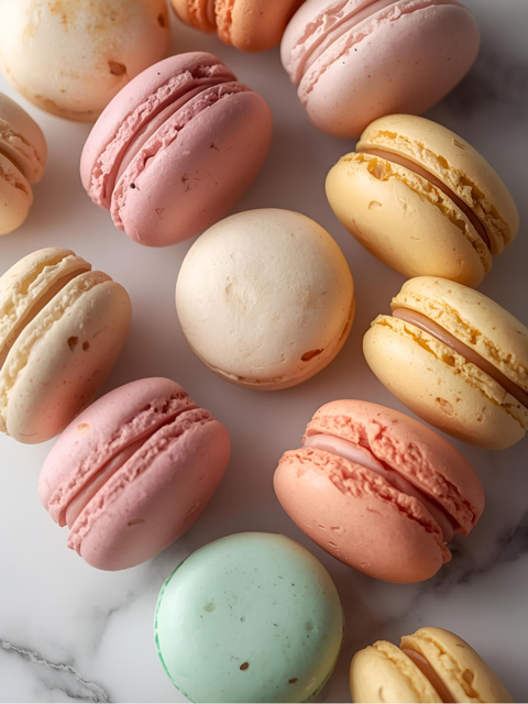 Colorful Macarons