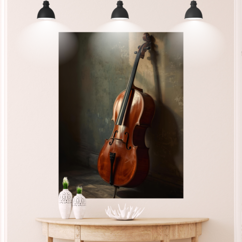 Wooden Cello