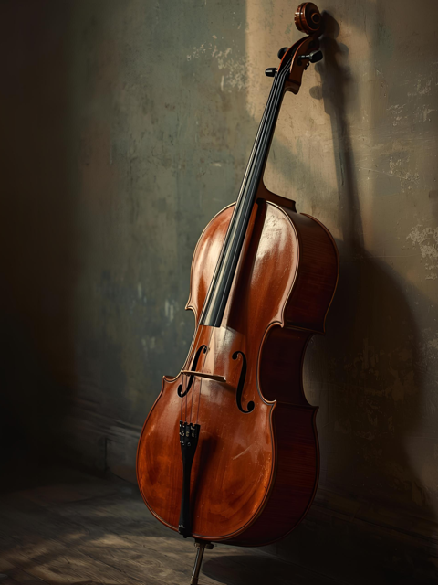 Wooden Cello
