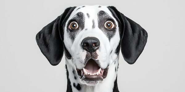 Surprised Dalmatian