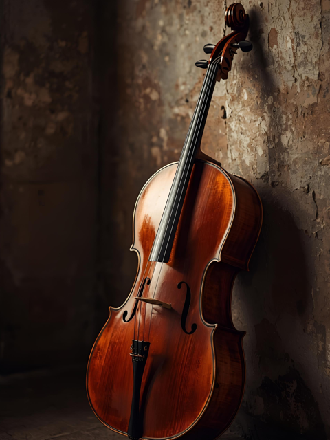 Wooden Cello