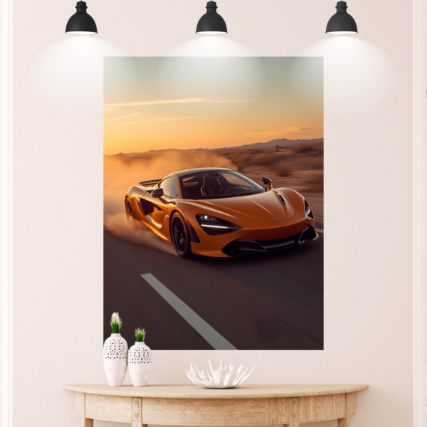 Orange McLaren 720S