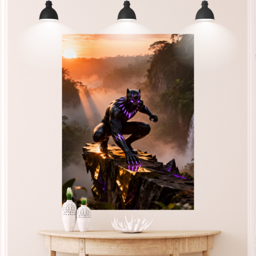 Black Panther Crouching