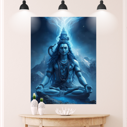 Meditating Shiva